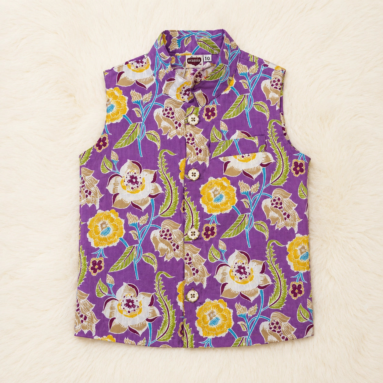 3-Piece Kurta Jacket Set