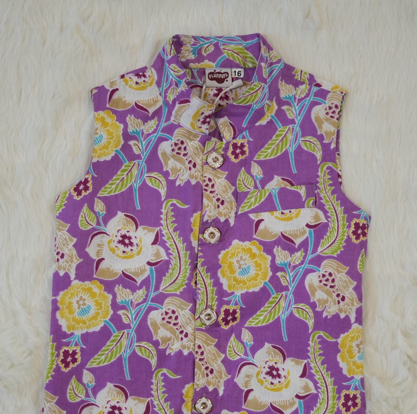 3-Piece Kurta Jacket Set