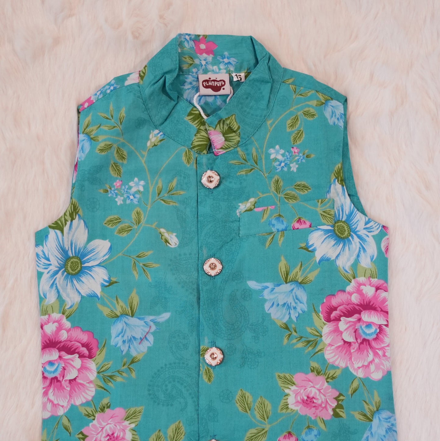 3-Piece Kurta Jacket Set