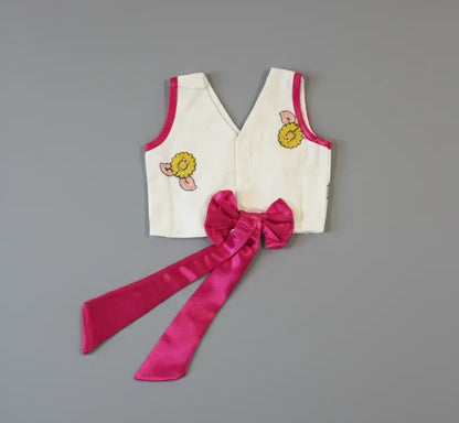 Multi-Color Panel Lehenga Set