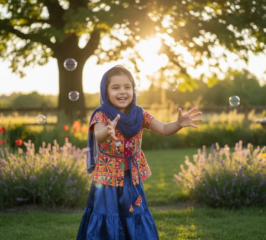 Kedia Top Ghagra Set