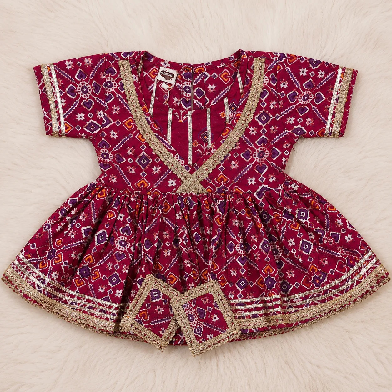 Bandhani Sarara Set