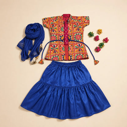 Kedia Top Lehenga Set