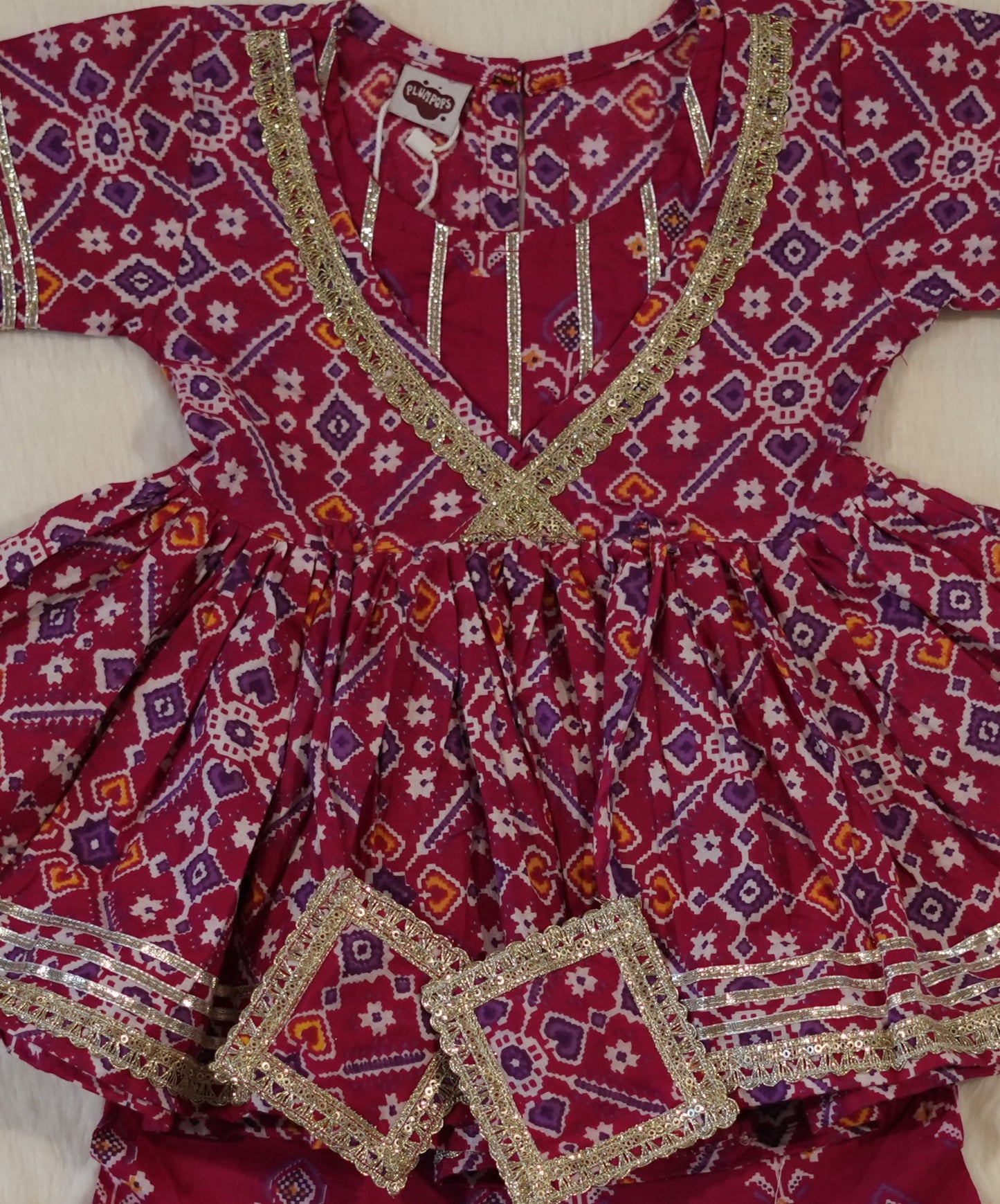 Bandhani Sarara Set