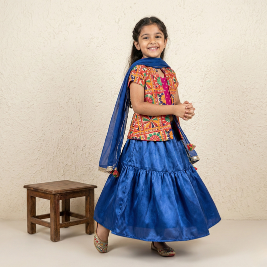 Kedia Top Lehenga Set